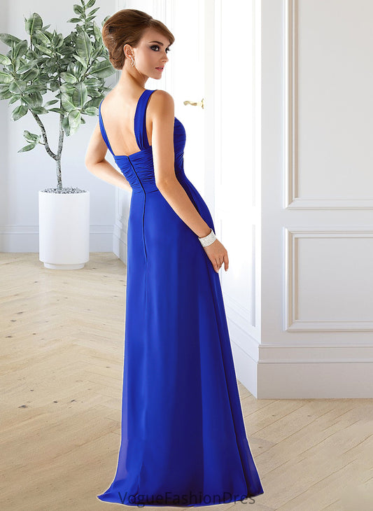 Tamia Chiffon Floor-length Empire Sweetheart Bridesmaid Dress DKP0013212