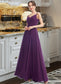 Avah A-Line V-neck Floor-Length Bridesmaid Dress With Pockets DKP0013263