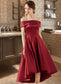 Tanya A-Line Off-the-Shoulder Asymmetrical Satin Bridesmaid Dress With Pockets DKP0013264