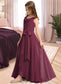 Anaya A-Line Cowl Neck Asymmetrical Chiffon Junior Bridesmaid Dress With Bow(s) DKP0013454