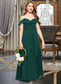 Harmony A-Line Off-the-Shoulder Floor-Length Chiffon Junior Bridesmaid Dress With Cascading Ruffles DKP0013635