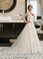 Mckayla Ball-Gown/Princess Sweetheart Court Train Tulle Wedding Dress With Beading Sequins DKP0013813