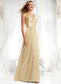 Keyla A-line Cowl Floor-Length Stretch Satin Bridesmaid Dress DKP0025764