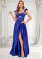 Kaylee Ball-Gown/Princess Sweetheart Floor-Length Satin Prom Dresses DKP0025859