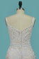 2024 Mermaid Lace Spaghetti Straps Wedding Dresses With Beads Sweep Train