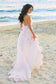 Halter Backless Chiffon Beach Wedding Dresses With Appliques SRSPR1EZ5X1