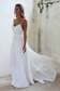 Boho Beach Wedding Dresses Sexy Open Backs Lace White Wedding Gown