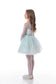 2024 Flower Girl Dresses A Line Boat Neck Long Sleeves Lace Short/Mini