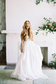 A Line Ivory Chiffon Long Gowns V Neck Straps V Back Beach Wedding Dresses