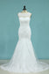 2024 Wedding Dresses Mermaid Scoop Sweep Train Tulle With Applique