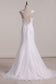 2024 Lace V Neck Open Back Mermaid Wedding Dresses With Applique