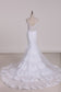 2024 Open Back Mermaid Spaghetti Straps Wedding Dresses Tulle With Applique And Beads