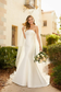 Strapless Mermaid Wedding Dresses Beautiful Satin Beach Bridal Dresses