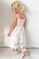 Cute Spaghetti Straps Lace Appliques Flower Girl Dresses, Child Dresses SJS15137