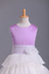 Flower Girl Dresses Ball Gown Scoop Floor Length Organza