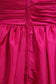 Plus Size A Line Prom Dresses Sweetheart Fuchsia Sweep/Brush Taffeta Zipper Back