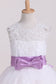 New Arrival A Line Flower Girl Dresses Scoop With Beading