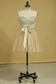 Plus Size Homecoming Dresses A Line Short/Mini Sweetheart With Beads And Bow Knot