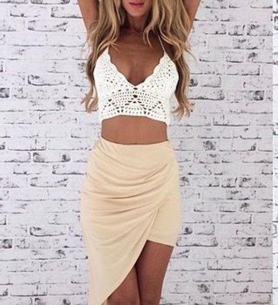 Two Piece Short Homecoming Dresses Rachael CD11233