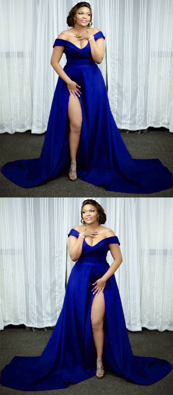 off the shoulder prom dresses plus size evening gown