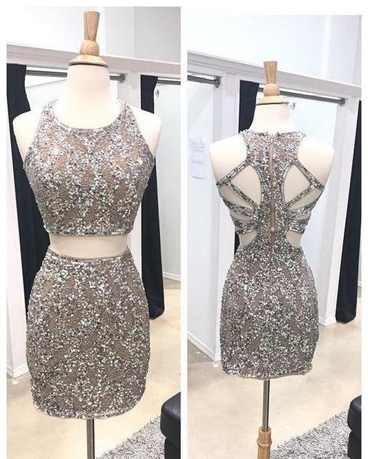 Two piece homecoming Marie dresses, Beaded homecoming dresses, Sheath homecoming Homecoming Dresses dresses, Open back homecoming dresses CD3996