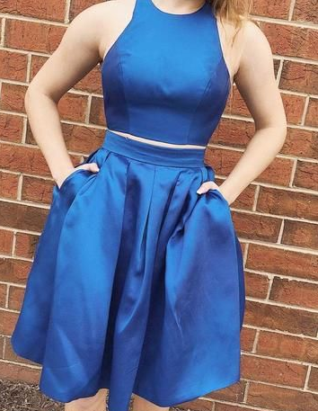 Two Piece Homecoming Dresses , Kyleigh Short CD4400