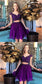 Sexy Cap Sleeves Cheap Two Pieces Homecoming Dresses Avery Short CD71