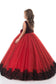 Flower Girl Dresses Ball Gown Scoop Tulle With Applique And Bow Knot