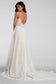 Chic A-Line Sweetheart Backless Lace Beach Spaghetti Straps Long Wedding Dresses