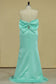 Prom Dresses Strapless Mermaid Satin With Bow Knot Plus Size