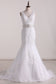 2024 V-Neck Wedding Dresses Mermaid/Trumpet Tulle With Embroidery And Beads Court Train