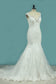 2024 New Arrival Wedding Dresses V Neck Mermaid Tulle With Applique Chapel Train