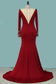 2024 High Neck Mother Of The Bride Dresses Long Sleeves Spandex With Beading