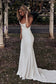 Boho Backless Romantic Ivory Lace Beach Wedding Dress