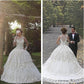 Ball Gown Tulle Sleeveless Beach Outdoor Garden Handmade Women's Wedding Dress JS57