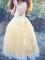 Tulle Floor-Length Applique Gown Ball Sleeveless Jewel Flower Girl Dresses