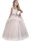 Sleeveless Floor-Length Sweetheart Ball Tulle Gown Bowknot Flower Girl Dresses