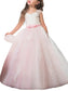 Gown Bowknot Sleeveless Floor-Length Ball Tulle Sweetheart Flower Girl Dresses