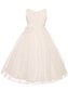 Tulle Sash/Ribbon/Belt Sleeveless A-line/Princess Scoop Ankle-Length Flower Girl Dresses