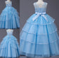 Sleeveless Applique Tulle Scoop Floor-Length A-Line/Princess Flower Girl Dresses