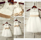 Scoop A-Line/Princess Tulle Sleeveless Tea-Length Bowknot Flower Girl Dresses