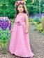 Sleeveless Lace Scoop Ankle-Length Sash/Ribbon/Belt A-Line/Princess Flower Girl Dresses