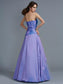 Strapless Sleeveless Long Beading Gown Ball Taffeta Quinceanera Dresses