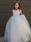 Bowknot Floor-Length Tulle Sweetheart Sleeveless A-Line/Princess Flower Girl Dresses