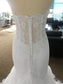 Lace Court Trumpet/Mermaid Sweetheart Tulle Train Sleeveless Wedding Dresses