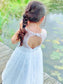 Scoop Ruffles A-Line/Princess Sleeveless Ankle-Length Lace Flower Girl Dresses