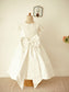 Scoop Lace Bowknot Sleeves Knee-Length A-Line/Princess Short Flower Girl Dresses