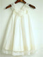 A-line/Princess Tea-Length Chiffon Sleeveless Ruffles Straps Flower Girl Dresses