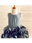 Ruffles Tea-Length Gown Straps Ball Sleeveless Tulle Flower Girl Dresses