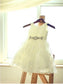 Scoop Sash/Ribbon/Belt Lace Sleeveless A-line/Princess Knee-Length Flower Girl Dresses